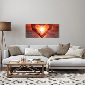 Kép - Nap a szívben (120x50 cm)