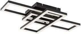 RÁBALUX 71394 MERENI Modern LED Mennyezeti Lámpa Fekete IP20