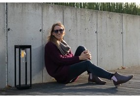 Kanlux 34984 - Kültéri lámpa VIMO 1xE27/15W/230V 50 cm IP44 fekete