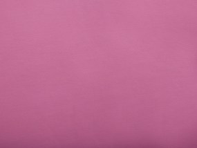 Rózsaszín pamutszatén ágynemű-garnitúra 220 x 240 cm HARMONRIDGE Beliani