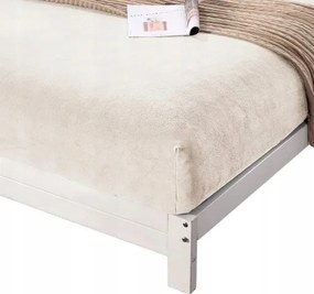 Gumis lepedő "mackó" 160x200+28 bézs