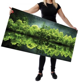 Wallplex konyhahátfal Smaragd Erdő (Méret: 60x180)
