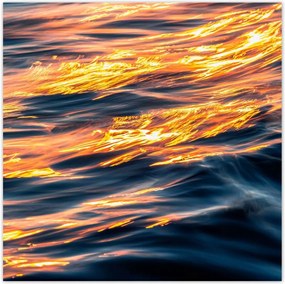 Poszterek 100x100 Naplemente VĂz Tenger