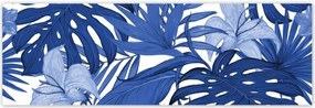 Poszterek 200x66 Classic Blue Monstera