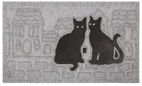 Ajtószőnyeg 2 macska, 45 x 75 cm