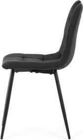 Fekete Szövet Étkezőszék DCL-V2017 BK2