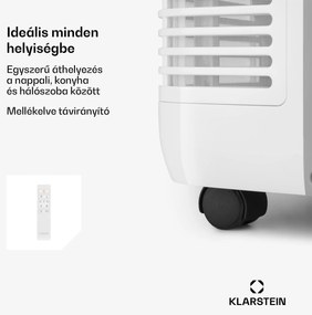 Klarstein Grandbreeze Pro 14K, 3 az 1-ben klíma, 460 m³/ó, 14.000 BTU/1,65 kW