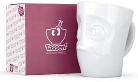 Fehér 'tanácstalan' porcelánbögre - 58products