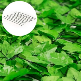 Fency Bright Ivy, világoszöld, borostyán, kerítés, védelmet nyújt a kíváncsi tekintetekkel és a széllel szemben, 300 x 100 cm