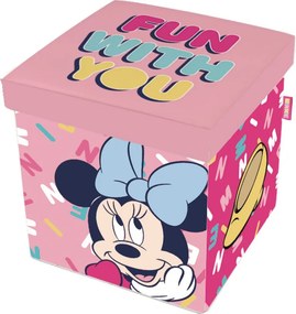 Disney Minnie Fun játéktároló 30×30×30 cm