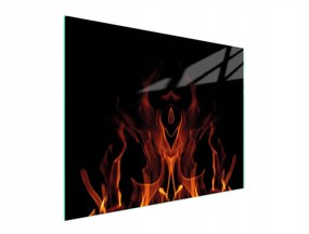 Üveg Vágódeszka 52x40 Tűz Edzett Üveg