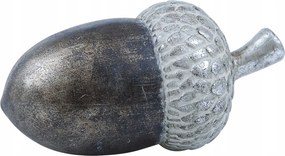 Makk Figura Dekoratív Őszi Halloween Ezüst 16cm Otthoni Nappaliba