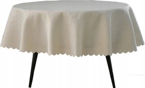 Abrosz Foltálló Kerek 90 CM Krém Ág Mintás Escandia Karácsonyi Kör