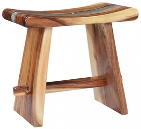 tömör ázsiai tölgy és műgyanta ülőke