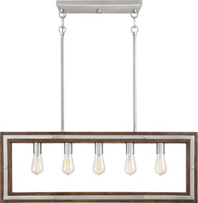 Quoizel vintage függeszték westerly polírozott nikkel elsqzs-wty536bn