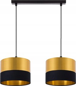 Díszléc Mennyezeti Függőlámpa Lámpabúra Arany