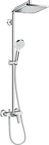Hansgrohe Crometta E zuhanyrendszer egykaros csapteleppel króm 27284000