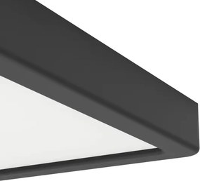 Eglo 901329 - LED fürdőszobai mennyezeti lámpa FUEVA LED/10,5W/230V 22x22cm IP44 fekete