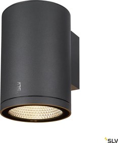 SLV 1003440 ENOLA ROUND Modern Kültéri Fali Lámpa Antracit, Átlátszó LED IP65