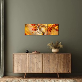 Kép - Őszi fa (órával) (90x30 cm)