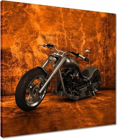 Vászonkép 50x50 Chopper motorkerékpár