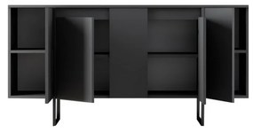 Luxe Anthracite and Black szekrény