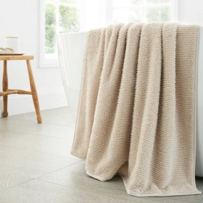 Bézs pamut fürdőlepedő 100x150 cm Soft Zero Twist Spa Towel – Bianca
