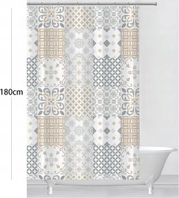 Restaer vinil zuhanyfüggöny 180 x 180 cm