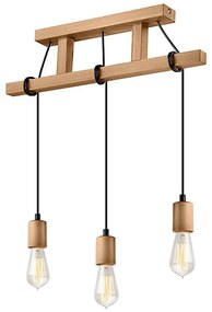 Lamkur Csillár zsinóron LEON 3xE27/60W/230V LA37011