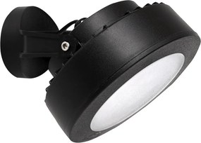 NOVOLUX 409A-G31X1A-02 NAPOLES Modern Kültéri Fali Lámpa Fekete GX53 IP66