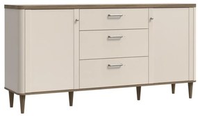 VIRO fiókos komód barna/bézs