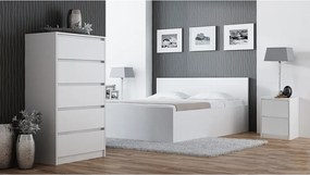 K2 éjjeliszekrény, fehér