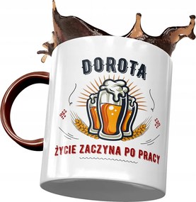 Bordó Bögre Dorottya Feleség Barátnő Ajándék Nyomtatott Fotóval