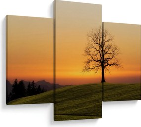 Naplemente a réten képe (90x60 cm)