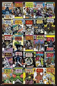 Plakát Star Wars - Covers, (61 x 91.5 cm)