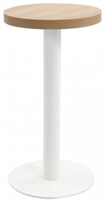 világosbarna MDF bisztróasztal 40 cm