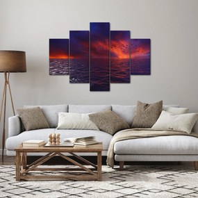 Tengeri kép a madarakkal (150x105 cm)