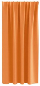 Függönyök függönyökkel 2 pcs Narancssárga 175x140cm Poliészter