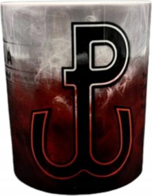 Porcelán Bögre Harc KB015