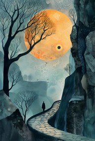 Poszter 68x101cm Az út rejtélye cél nélkül