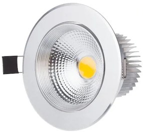 3-5 W Mini Spot Lámpa Kellemes Természetes Fényű COB Led - del / fém szín billenthető Meleg Fehér 8,2 Cm