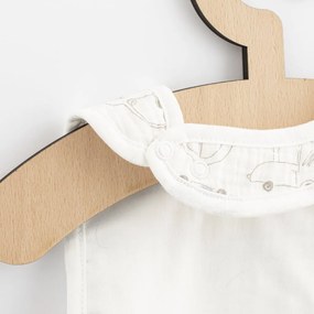 Baba muszlin előke New Baby My Cars