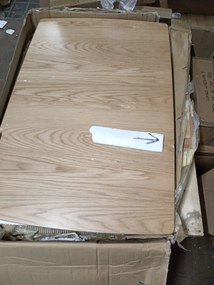 AKCIÓ Étkezőasztal tölgy dekorral, BRANDO 120(160)x80, kinyitható II. osztály