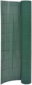 vidaXL zöld kétoldalas kerti kerítés 110 x 300 cm