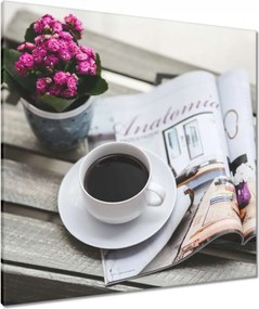 Vászonkép 80x80 Kávészünet