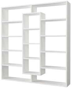 könyvespolc Ample - White