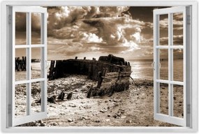 Poszterek 120x80 Horgászcsónak fotó