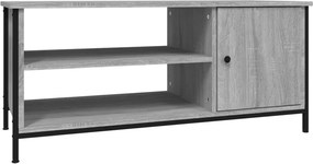 vidaXL szürke sonoma színű szerelt fa TV-szekrény 100x40x45 cm