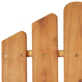 2 db tömör akácfa kerti adirondack szék