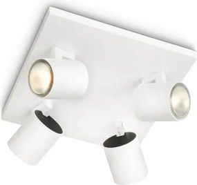 Philips - LED RGBW dimmelhető spotlámpa RUNNER 4xGU10/6,5W/230V fehér